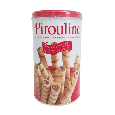 Pirouline Chocolate & Hazelnut Cream Filled Rolled Wafers