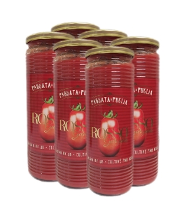 Rosso Gargano 6x690gr Tomato Sauce of Puglia 