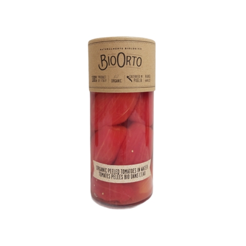 BioOrto Organic Peeled Tomatoes in Water