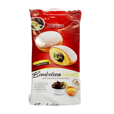 Dal Colle Bombolone with Chocolate & Pistachio Cream