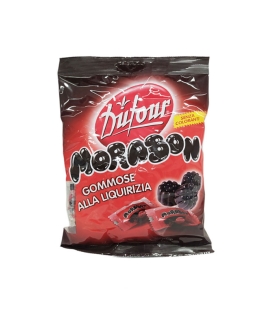 Dufour Morabon Black Licorice Gummy Candy