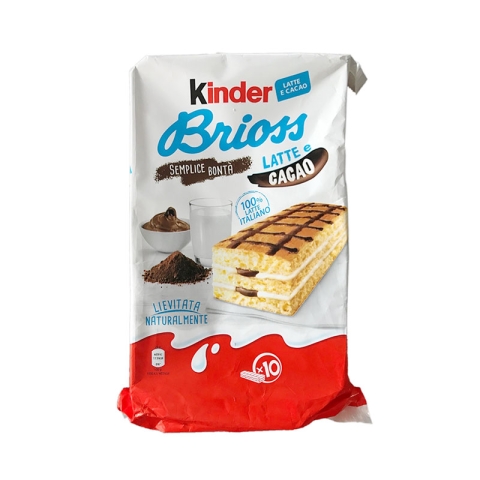 Kinder Brioss Latte e Cacao With Milk and Cocoa