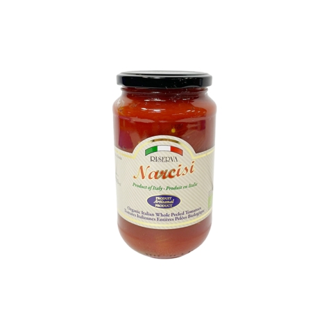 Narcisi Organic Italian Whole Peeled Tomatoes
