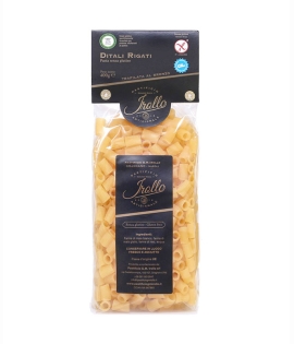 Irollo Ditali Rigati Gluten Free Corn and Rice Pasta