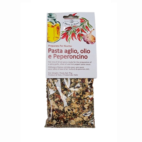 L’Orto Di Peppe Pasta Aglio, olio e Peperoncino Spice Mix