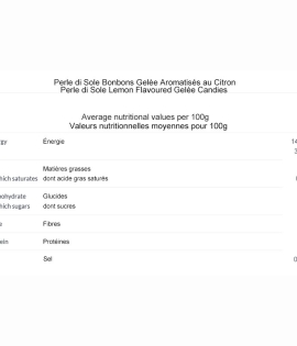Perle di Sole Lemon Flavoured Gelèe Candies