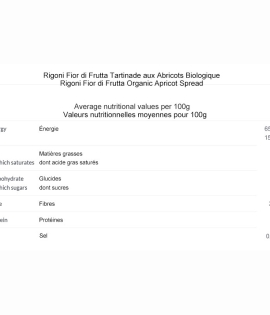 Rigoni Fior di Frutta Organic Apricot Spread