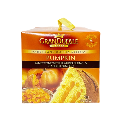 Granducale Panettone with Pumpkin Filling & Candied Pumpkin