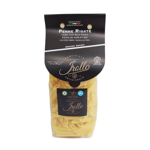 Irollo Penne Rigate Gluten Free Corn and Rice Pasta