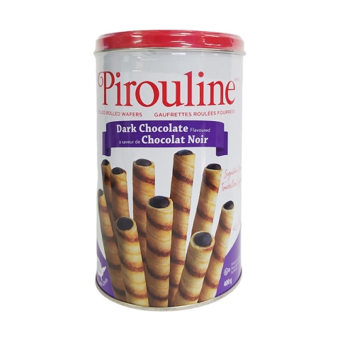 Pirouline Dark Chocolate Cream Filled Rolled Wafers