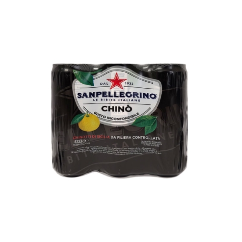 San Pellegrino Chinotto Drink in Can 6x330ml