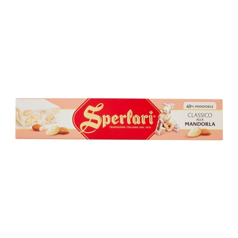 Torrone Sperlari Almonds Nougat Classic 250g