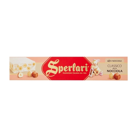 Torrone Sperlari Hazelnut Nougat Classic 250g