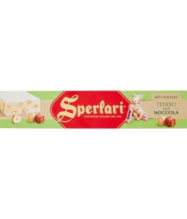 Torrone Sperlari Soft Nougat With Hazelnuts 250g