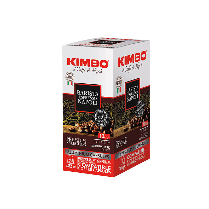 Kimbo Nespresso Capsule Barista Espresso Napoli 30 Capsules