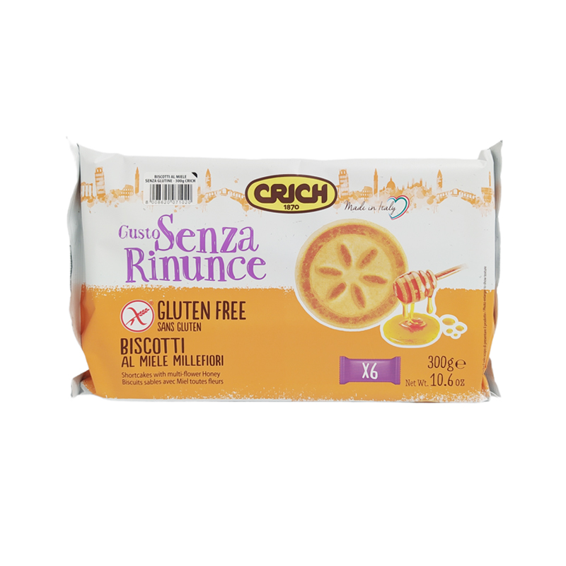 Crich Gluten Free Shortcake Biscuits with Honey