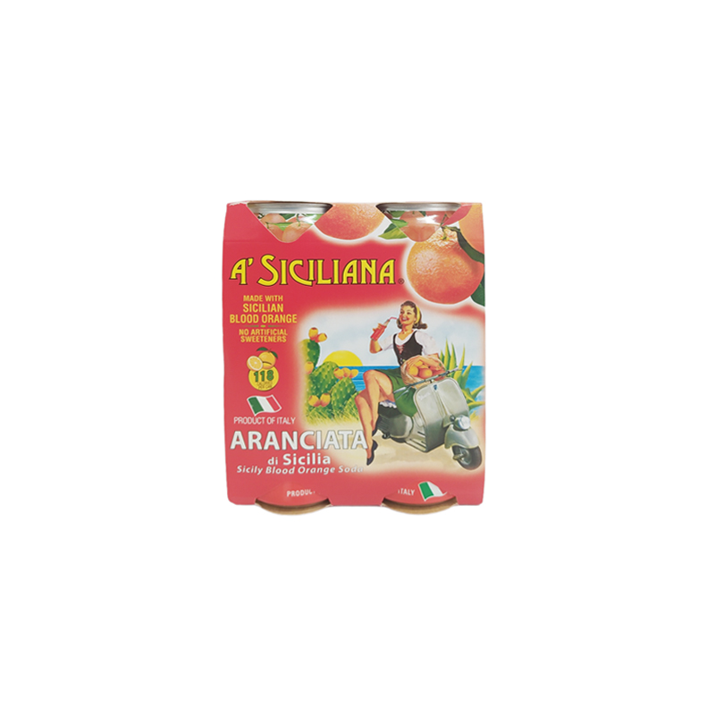 A’ Siciliana Sicily Blood Orange Sparkling Drink