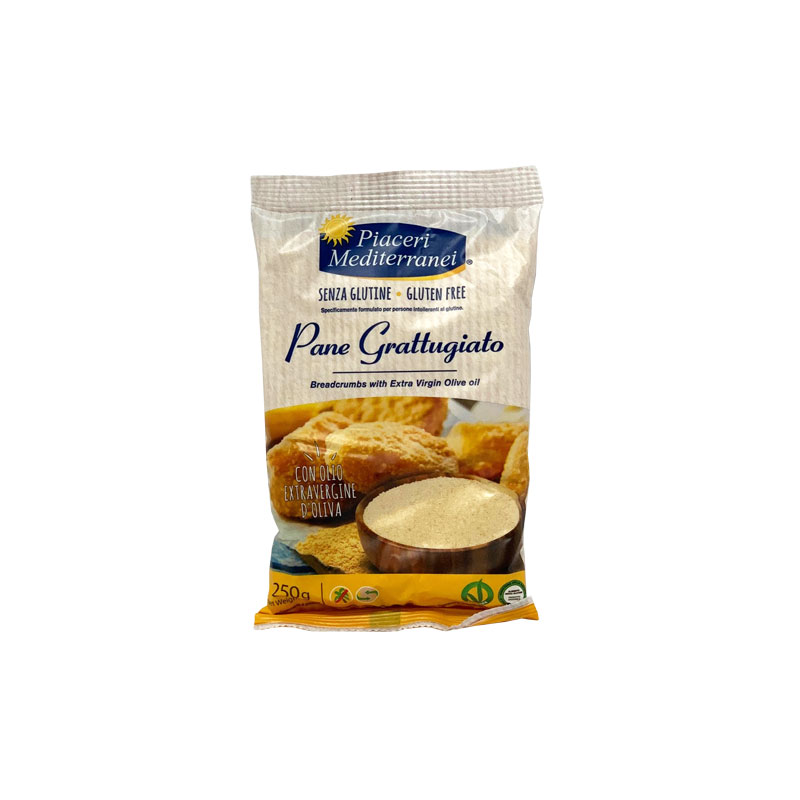 Piaceri Mediterranei Gluten Free Bread Crumbs with Extra Virgin Olive Oil